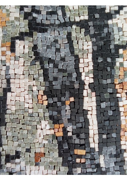 Ağaç Desenli Mozaik Taş Tablo modelleri