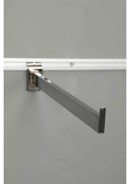 Kanallı Panoya Düz Pimsiz Lüks Baston