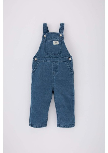Kız Bebek Jean Salopet Tulum B8227A524SP
