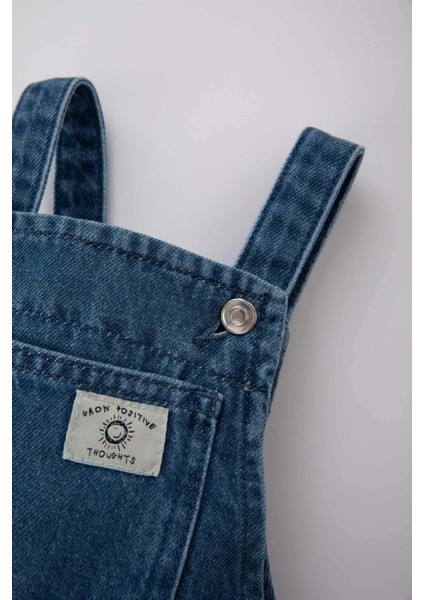 Kız Bebek Jean Salopet Tulum B8227A524SP