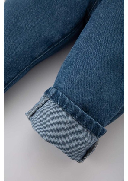 Kız Bebek Jean Salopet Tulum B8227A524SP