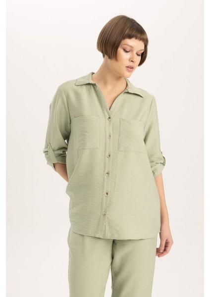 Regular Fit Uzun Kollu Gömlek M9407AZ24SP