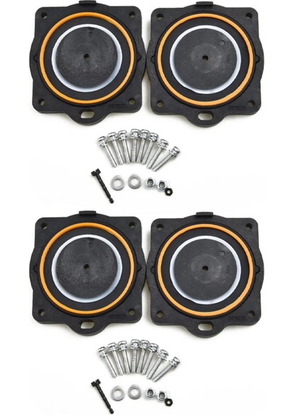 Hp-80/hp-60 Hava Pompası Diyaframı Yeniden Oluşturma Onarım Kiti Hava Vanaları Montaj Yıkacıları Diyafram Filtreleri Için 2x 2x (Yurt Dışından)