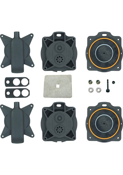 Hava Pompası Yeniden Inşa Alt 100 120 Filtre ve Güvenlik Vidası Dahil Hi Blow 100.120 Için Değiştirin (Yurt Dışından)