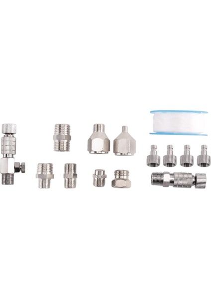 42PCS Airbrush Adaptör Seti, Airbrush Hızlı Serbest Bırakma Bağlantısı Bağlantıları, Airbrush Adaptör Kiti Takma Konektör Kiti (Yurt Dışından) fiyatları