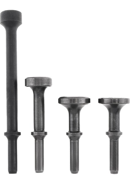 4pc Hava Hammer Kafa Hava Kepçesi Sabit Çelik Katı Etkisi Katı Etkisi Çekiç Kafası Destek Pnömatik Aracı Engelleme / Paslama Çıkarma (Yurt Dışından)