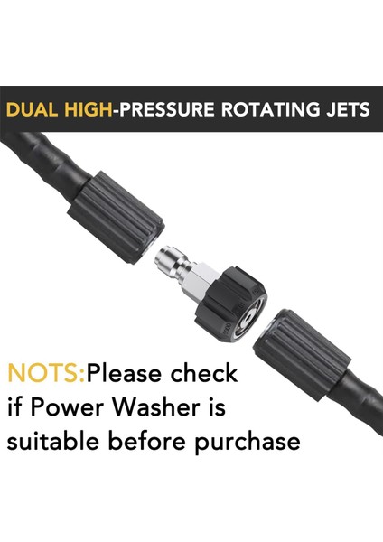 Basınçlı Yıkayıcı Adaptör Seti, Hızlı Bağlantı Kesme Kiti, M22 Döner 3/8inch Hızlı Bağlantı Kesme, 3/4inch Hızlı Bağlantı Kesmek (Yurt Dışından) fiyatları