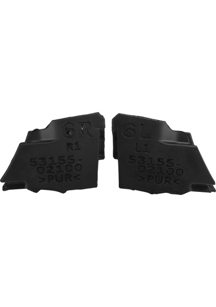 1paır Motor Kapak Tampon Sünger Bloğu 53155-02100 53156-02090 Toyota Corolla Için 14-18 Kaput Yastık Radyatör Sömünü (Yurt Dışından)