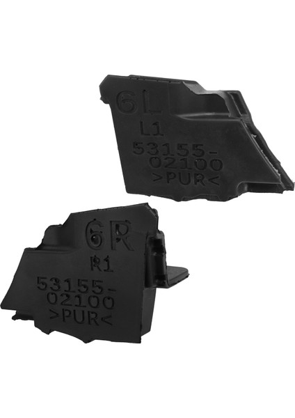 1paır Motor Kapak Tampon Sünger Bloğu 53155-02100 53156-02090 Toyota Corolla Için 14-18 Kaput Yastık Radyatör Sömünü (Yurt Dışından) modelleri