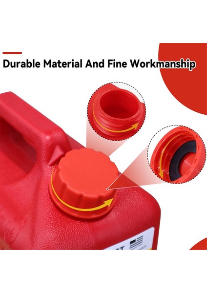 5 Galon Gaz Saplayabilir, Midwest, Briggs ve Stratton Gaz Kutuları Için Benzin Kutuları Için Yedek Kapak (6 Paket) (Yurt Dışından) modelleri