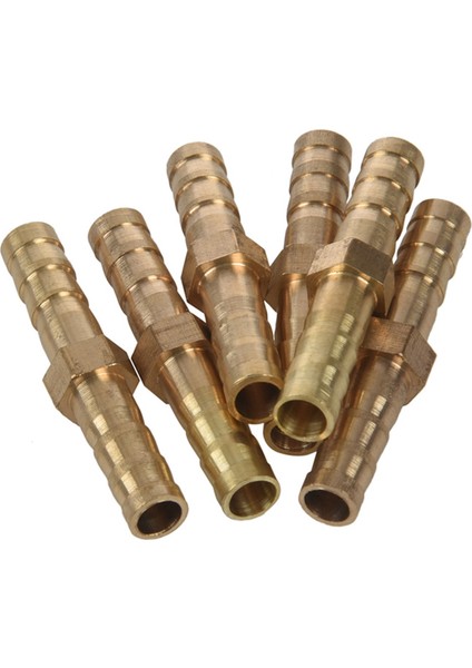 10PCS 6mm Iç Çaplı Hava Gazı Düz Hortum Boru Barb Kuplör Konnektörü (Yurt Dışından) fiyatları