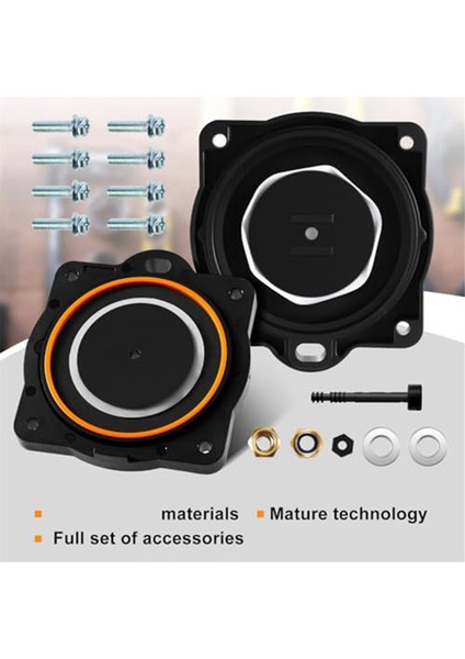 Hi Blow HP60/ Hp-80 Havalandırıcılarla Uyumlu Hava Pompası Yeniden Oluşturma Kiti 4 Diyafram, Vida ve Güvenlik Pimleri Içerir (Yurt Dışından) fırsatları
