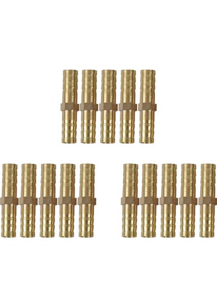15PCS 8mm Iç Çaplı Hava Gazı Düz Hortum Boru Barb Kuplör (Yurt Dışından)