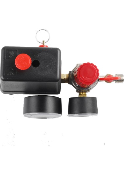 Hava Kompresörü Basınç Anahtarı Kontrolü 15A 240V/AC Ayarlanabilir Hava Regülatör Valfi Kompresörü Dört Delik (Yurt Dışından) fırsatları