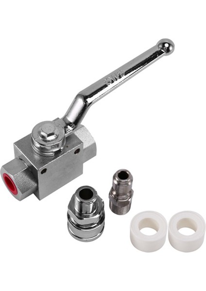 Yüksek Basınçlı Yıkayıcı Top Valf Kiti Güç Yıkayıcı Hortumu 3/8 Inç Hızlı Bağlantı 4500 Psi (Yurt Dışından) fırsatları