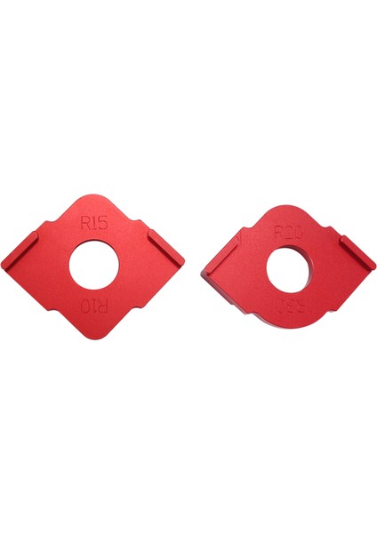 Alüminyum Alaşım Yarıçapı Jig Yönlendirici Şablonları, Yuvarlak Köşeleri Yönlendirme Için Radius Quick-Jig Yönlendirici Bit Şablonları, 2 Set (Yurt Dışından) modelleri