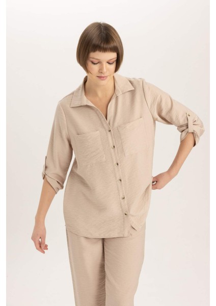 Regular Fit Uzun Kollu Gömlek M9407AZ24SP