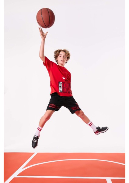 Erkek Çocuk NBA Chicago Bulls Şort