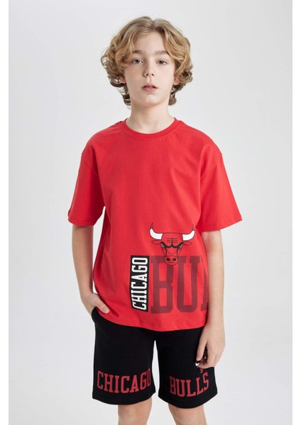Erkek Çocuk NBA Chicago Bulls Şort
