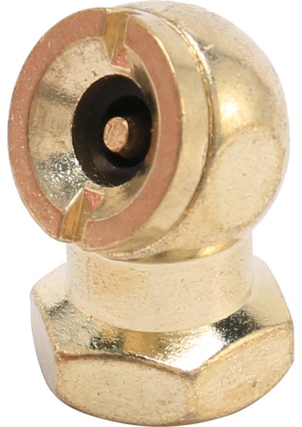 6 Paket Ağır Hizmet Tipi Pirinç Hava Aynası Seti, Lastik Şişirme Göstergesi Kompresör Aksesuarları Için 1/4 Inç Pirinç Hava Aynası (Yurt Dışından) modelleri