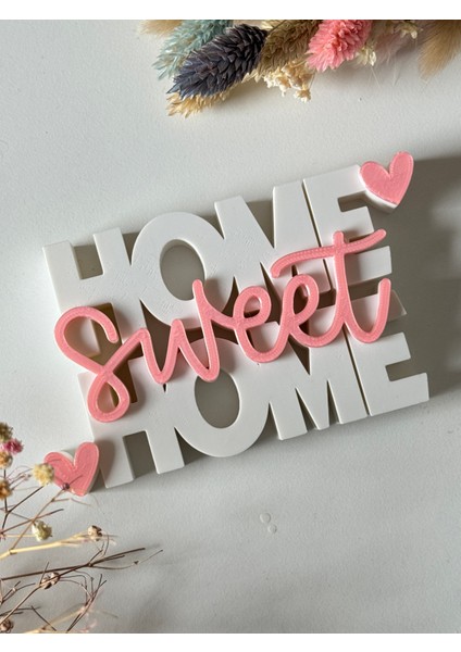 Home Sweet Home – Dekoratif Kahve Köşesi - Duvar Panosu - Rustik Duvar Süsü -Farklı Renk Seçenekleriyle fırsatları