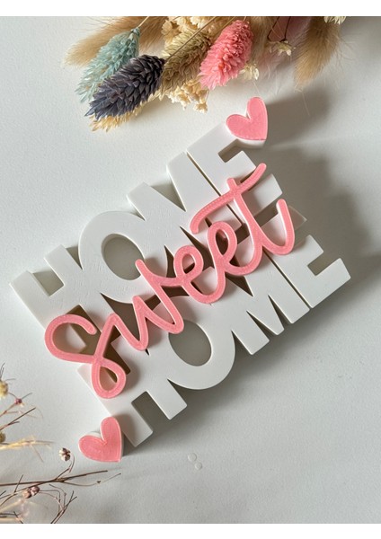 Home Sweet Home – Dekoratif Kahve Köşesi - Duvar Panosu - Rustik Duvar Süsü -Farklı Renk Seçenekleriyle indirimleri