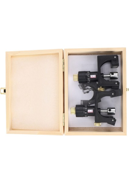 2x Ayarlanabilir Planer Bıçak Kesici Kalibratör Ayarı Jig Gauge Ahşap Işleme Aracı (Yurt Dışından)