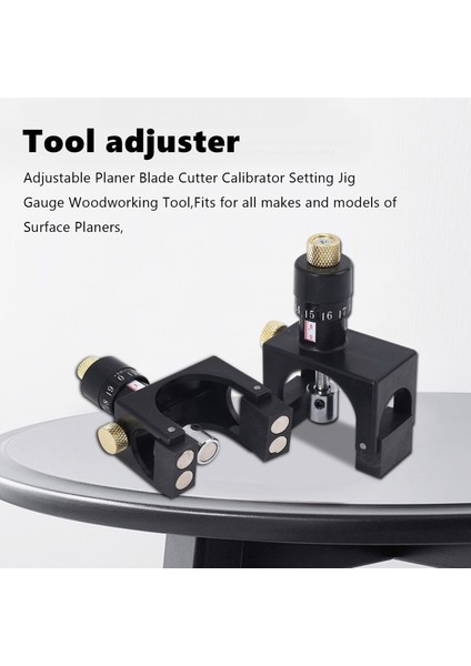 2x Ayarlanabilir Planer Bıçak Kesici Kalibratör Ayarı Jig Gauge Ahşap Işleme Aracı (Yurt Dışından) fiyatları