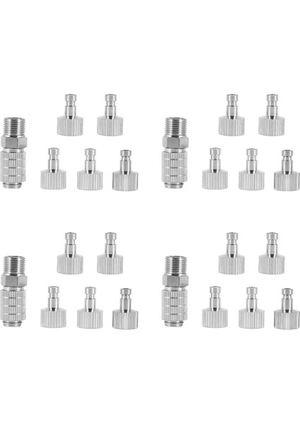 4x Airbrush Hızlı Bağlantı Keski Kuplör Salınma Bağdaştırıcısı 20 Erkek Bağlantı, 1/8 Inç M-F ile (Yurt Dışından) fiyatları