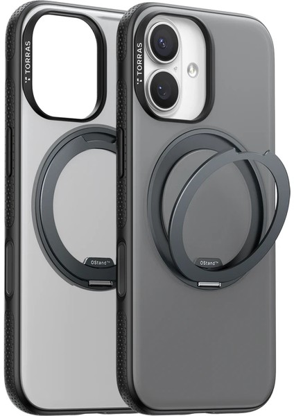 Apple iPhone 17 O Stand R Fitness Serisi Magsafe Kılıf - Siyah fiyatları