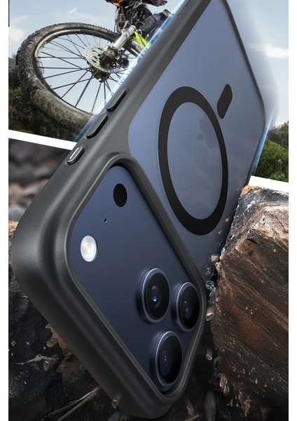 Apple iPhone 17 Pro Guardian Magsafe Kılıf - Siyah