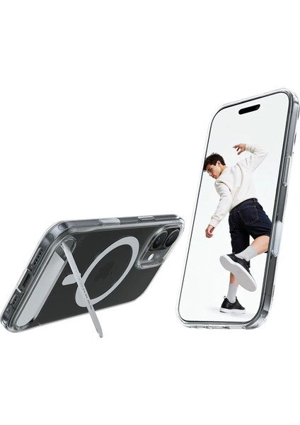 Apple iPhone 17 P Stand Serisi Magsafe Kılıf - Şeffaf fiyatları
