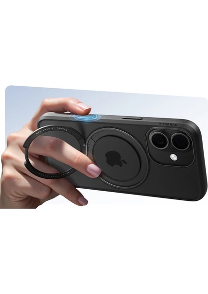 Apple iPhone 17 O Stand Pro Serisi Magsafe Kılıf - Siyah indirimleri