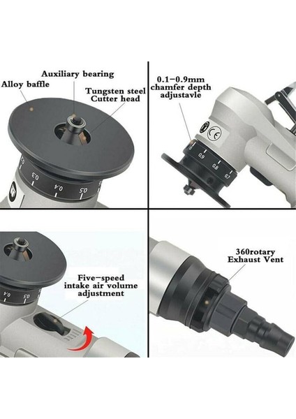 Metal Müthiş Metal 30000RPM Dairesel Kenar, 45 Derecelik Karo Pnerum Taplama Aracı, Pahaling Mini Deburring Metal 30000RPM Dairesel Kenar (Yurt Dışından) fiyatları