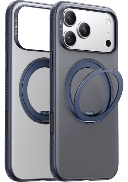 Apple iPhone 17 Pro Max O Stand R Fitness Serisi Magsafe Kılıf - Lacivert fiyatları