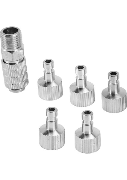 Airbrush Hızlı Bağlantı Kesik Kuplör Salınma Bağdaştırıcısı 10 Erkek Bağlantı, 1/8 Inç M-F ile (Yurt Dışından) indirimleri