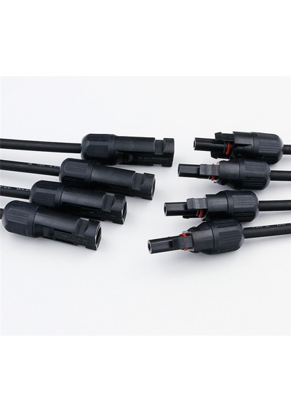1 Çift 4 Şube Y Tip Adaptör Erkek ve Dişi Güneş Konektörleri 4 Ila 1 Panel Kablo Fotovoltaik Konektör Adaptörü (Yurt Dışından) modelleri