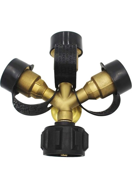3 Yollu Propan Ayırt Cihazı ve Kapatma Valfi, 3 Y Propan Gaz Aylası, Propan Lp Tank Tee Gauge Adaptörü (Yurt Dışından) modelleri