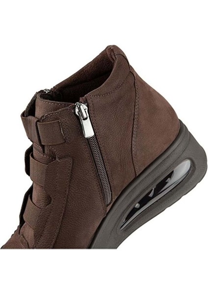 Baie Anatomik Air Max Tabanlı Hakiki Deri Kadın Bot modelleri