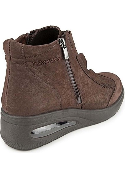 Baie Anatomik Air Max Tabanlı Hakiki Deri Kadın Bot fırsatları