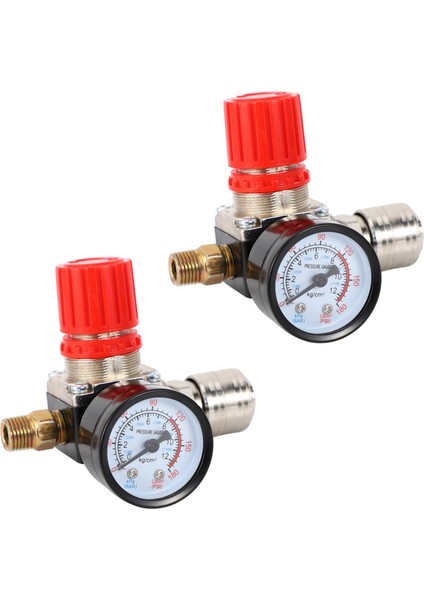 2x 1/4 Inç Basınç Azaltıcı, Ab Standart Basınç Regülatörü (Yurt Dışından)
