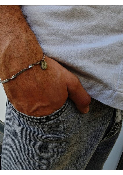 Singapur Çelik Bileklik Unisex Tasarım 19 cm Paslanmaz Çelik ile Uzun Ömürlü fiyatları