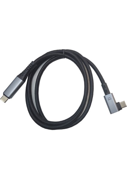 USB Type C 4.0 8k 60 Hz Görüntü Desteği 90 Derece Dijital Göstergeli 1m fiyatları