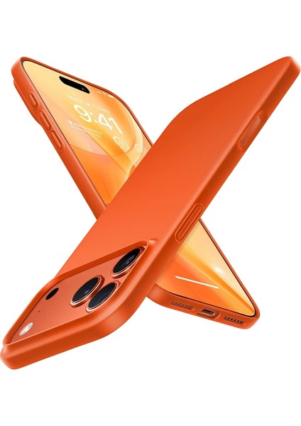 Apple iPhone 17 Pro Slimfit Magsafe Kılıf - Turuncu