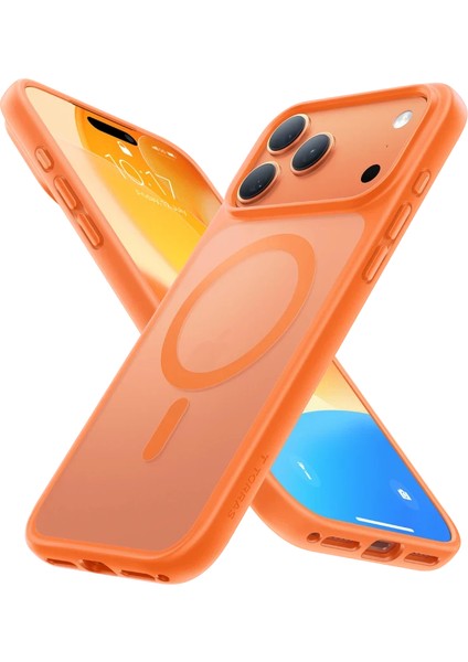 Apple iPhone 17 Pro Max Guardian Magsafe Kılıf - Turuncu