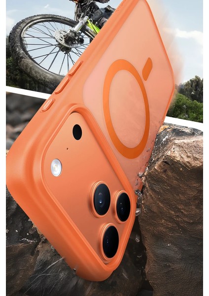 Apple iPhone 17 Pro Max Guardian Magsafe Kılıf - Turuncu indirimleri