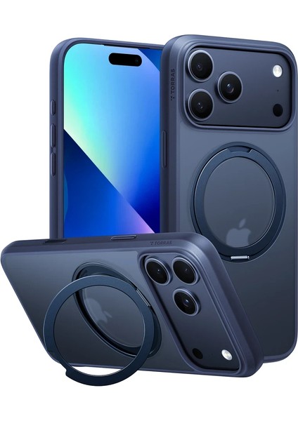 Apple iPhone 17 Pro Max O Stand Pro Serisi Magsafe Kılıf - Lacivert fiyatları