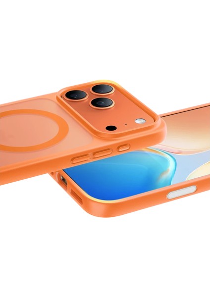 Apple iPhone 17 Pro Guardian Magsafe Kılıf - Turuncu fırsatları