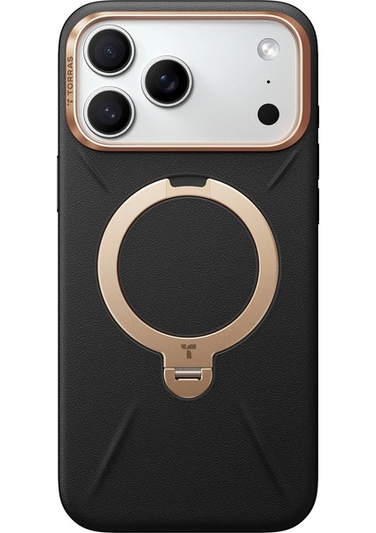 Apple iPhone 17 Pro Max O Stand Spin Vegskin Serisi Magsafe Kılıf - Siyah fiyatları