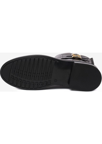 59300 Kadın Hakiki Deri Tokalı Chıc Bot indirimleri